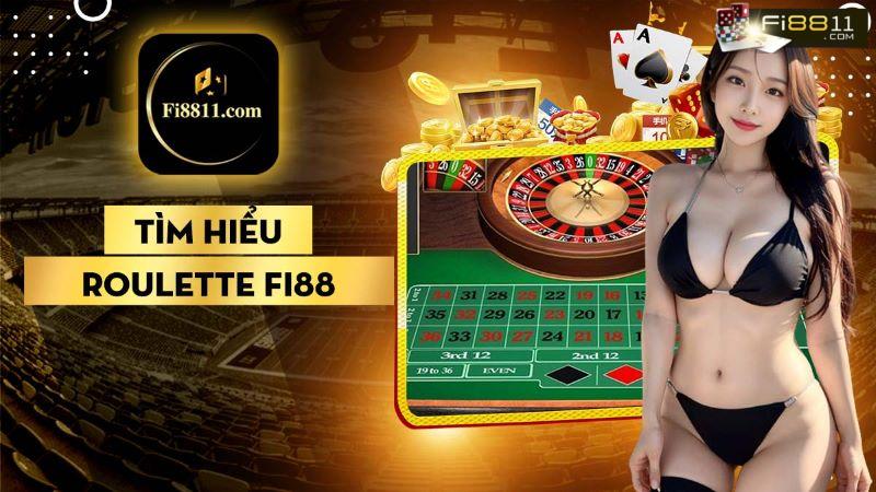 Roulette Fi88 - Không gian giải trí sống động, đa màu sắc Roulette Fi88